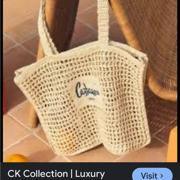 NWT 
From Calvin Klein collection the Castañer 
Natura Bisse tote bag! - Picture 3 of 15